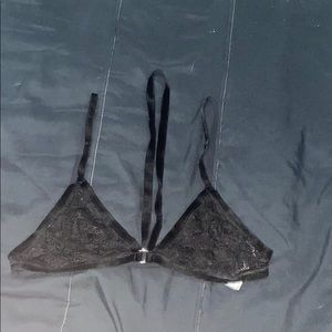 Black bralette